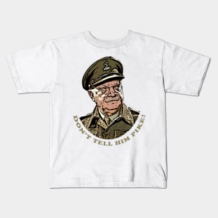 Captain Mainwaring Kids T-Shirt